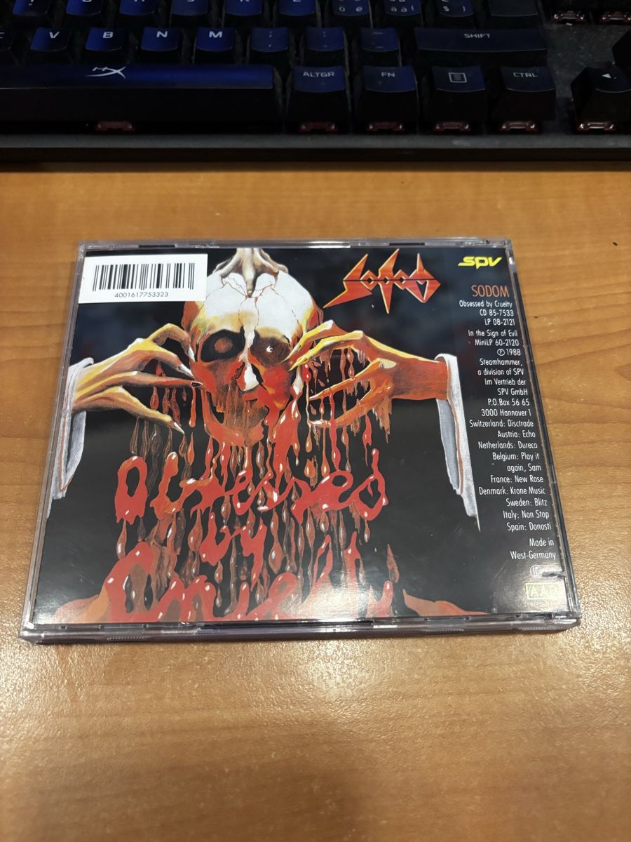 CD: SODOM CD SIGNIERT!! – Usato da Otelfingen venduto da Wxaber 1