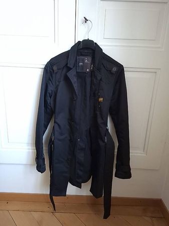 Mantel Trench G-Star RAW Schwarz (Grösse S)