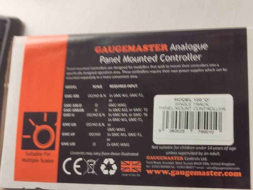 Modellini di ferrovie: Gaugmaster Controller + Trafo TOP ! NEU – Nuovo e nell'imballaggio originale da St-Imier venduto da foto2hand 3