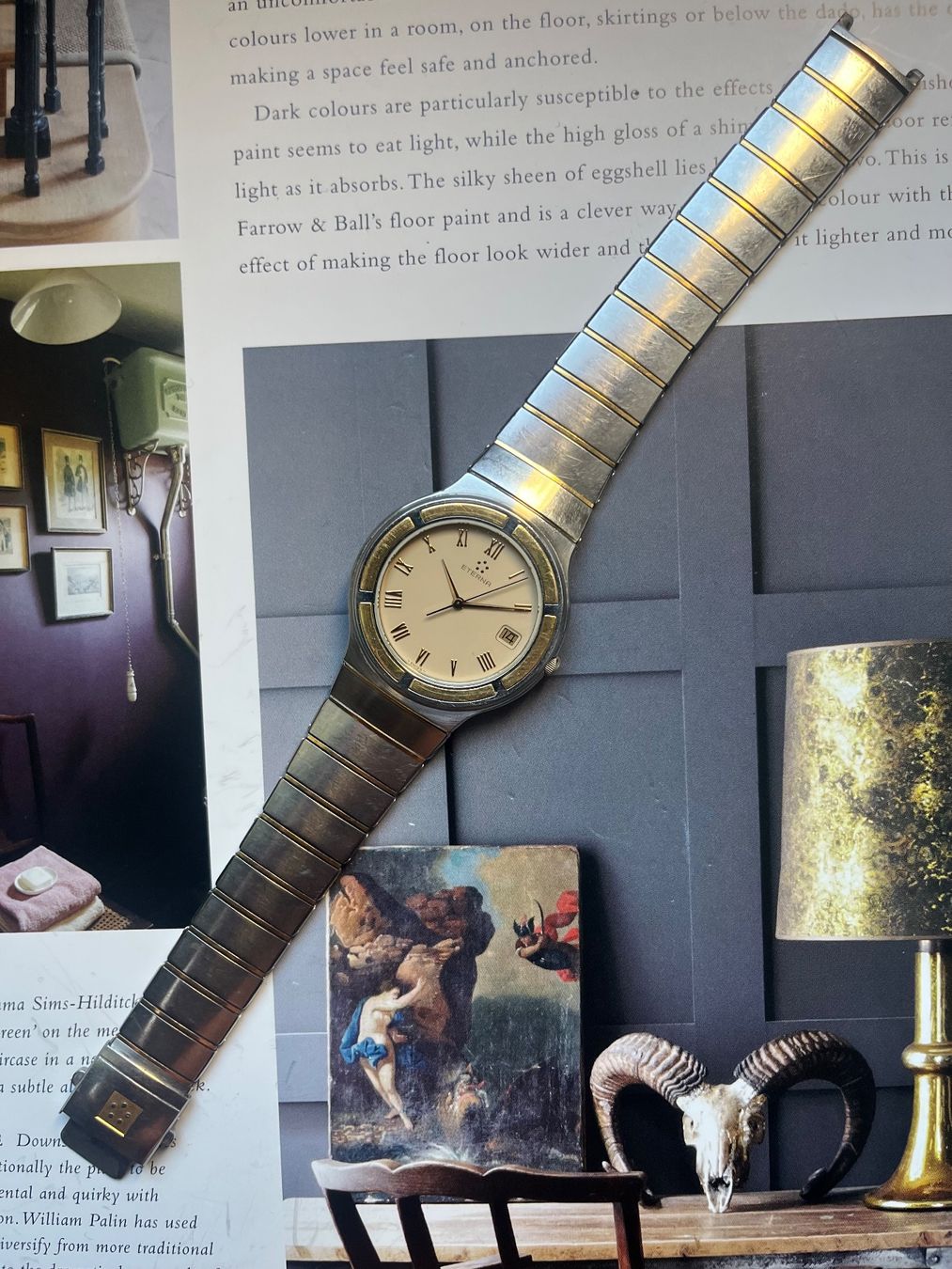 Eterna Uhren: Eterna or/acier – Gebraucht aus GENEVE von hehakasapa
