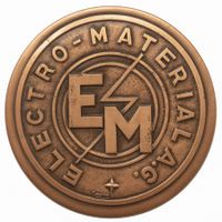 Spiegel - Miroir - Medaille - Elektro-Material AG - Zürich