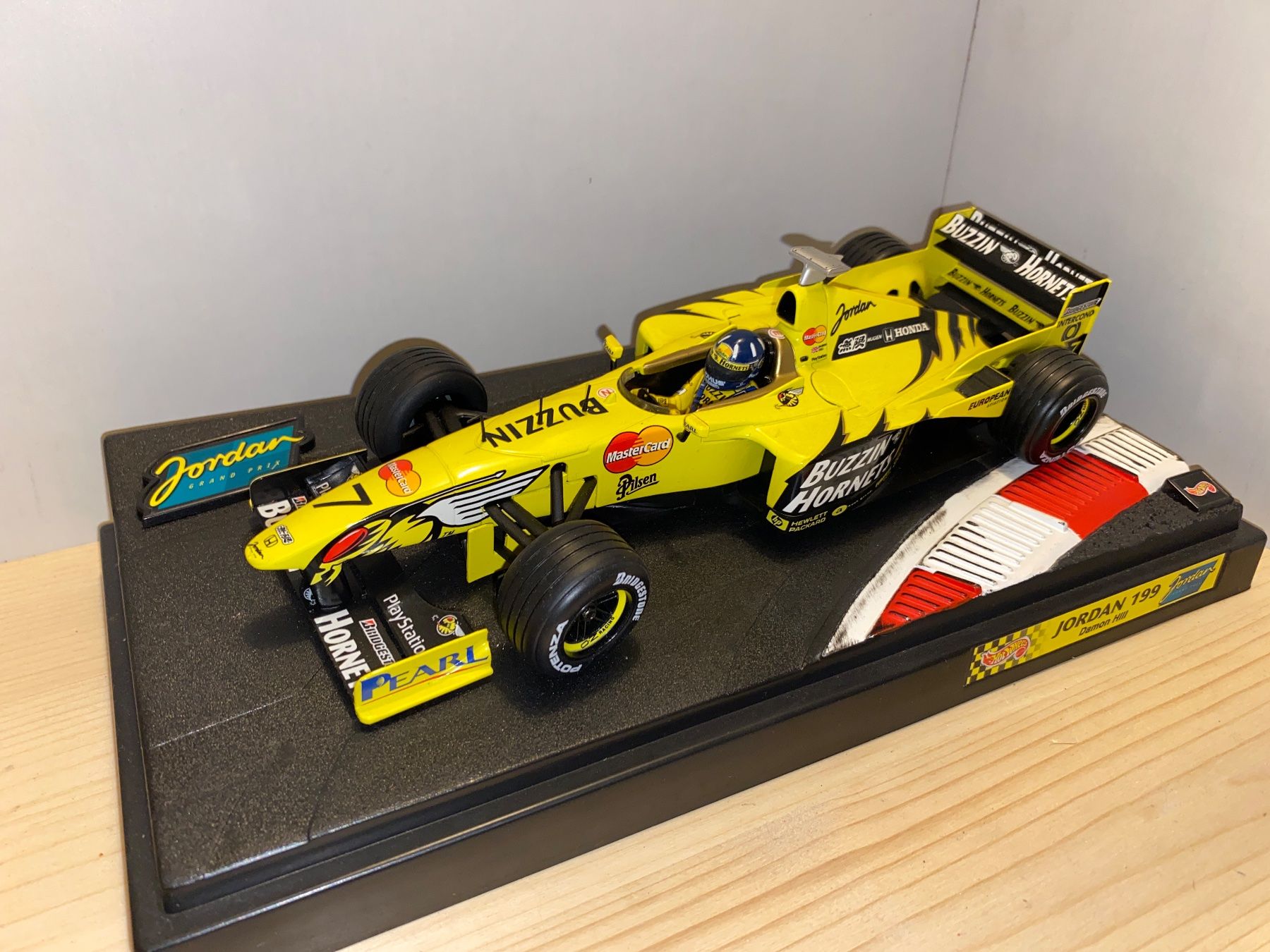 Honda Modellini d'auto: F1 Jordan Honda 199 D. Hill 1/18 – Usato da Wohlen AG venduto da PrivatSammlung