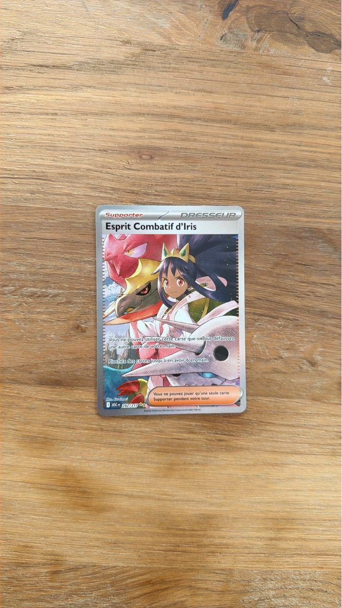 Pokémon Carte collezionabili: Carte Pokémon Esprit Combatif d'Iris - État Excellent – Nuovo (secondo la descrizione) da Sonceboz-Sombeval venduto da Denis5656