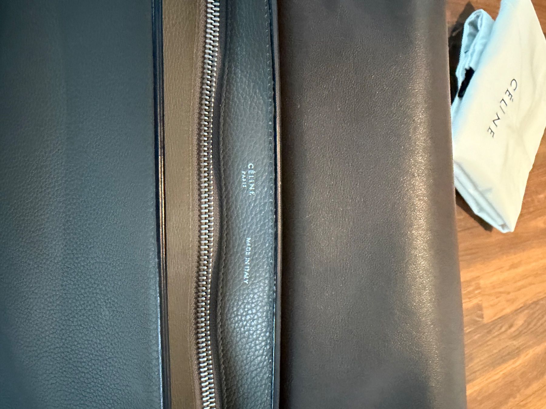 Celine Borse da donna: Céline Trapez Bag – grau, original – Usato da Zug venduto da luviluv 3