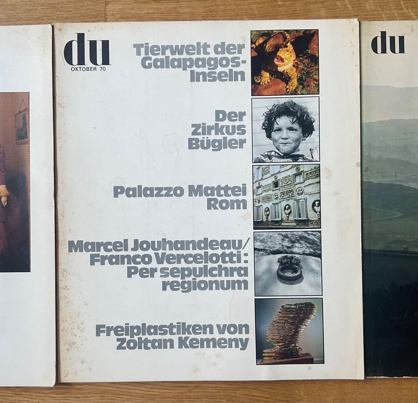 Riviste & Magazine: 3 Du-Hefte 1970 – Usato da Zürich venduto da tol_b7c7 2
