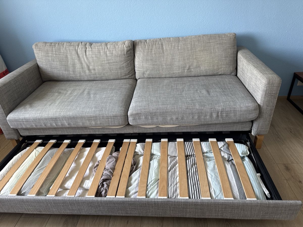 Ikea Divani: Gemütliches Bettsofa mit Stoffbezug – Usato da Obfelden venduto da Marcoh1 1