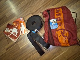 Slackline Set, komplett, neuwertig, 15m, Trickline! L1