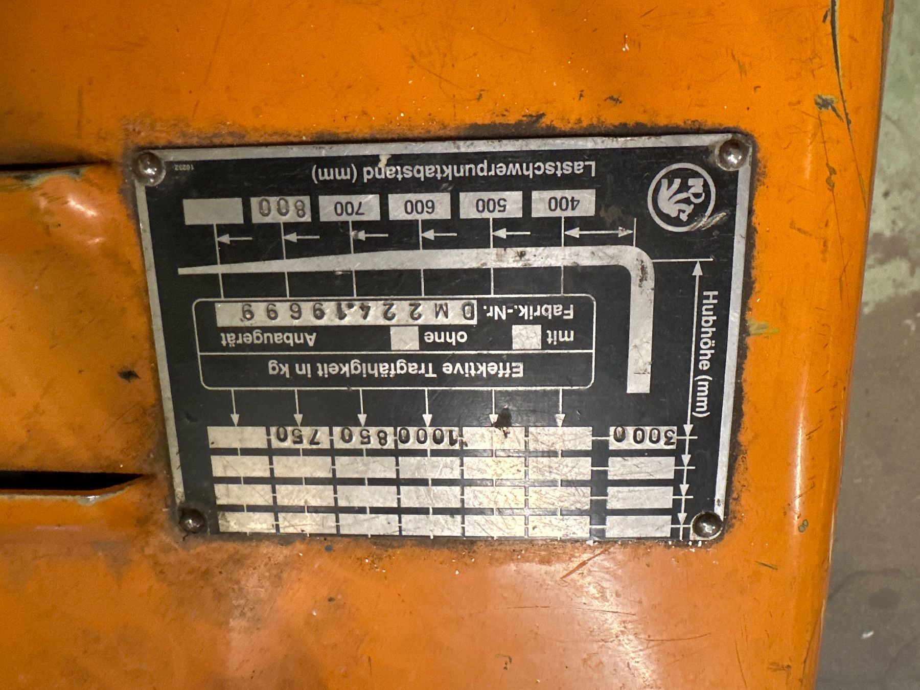 top Hubstapler Deichselstapler Ameise von dixi Sichelschmidt Kaufen