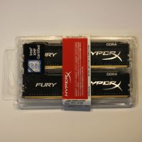 Kingston HyperX Fury DDR4 RAM 8 GB Kit 2×4 GB HX426C15FBK2/8