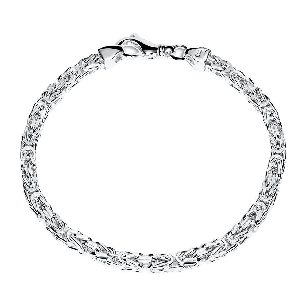 Bracciali & Braccialetti: Armband Königsketten 4,2mm Silber – Nuovo e nell'imballaggio originale da Hemmental venduto da 18kGold 2