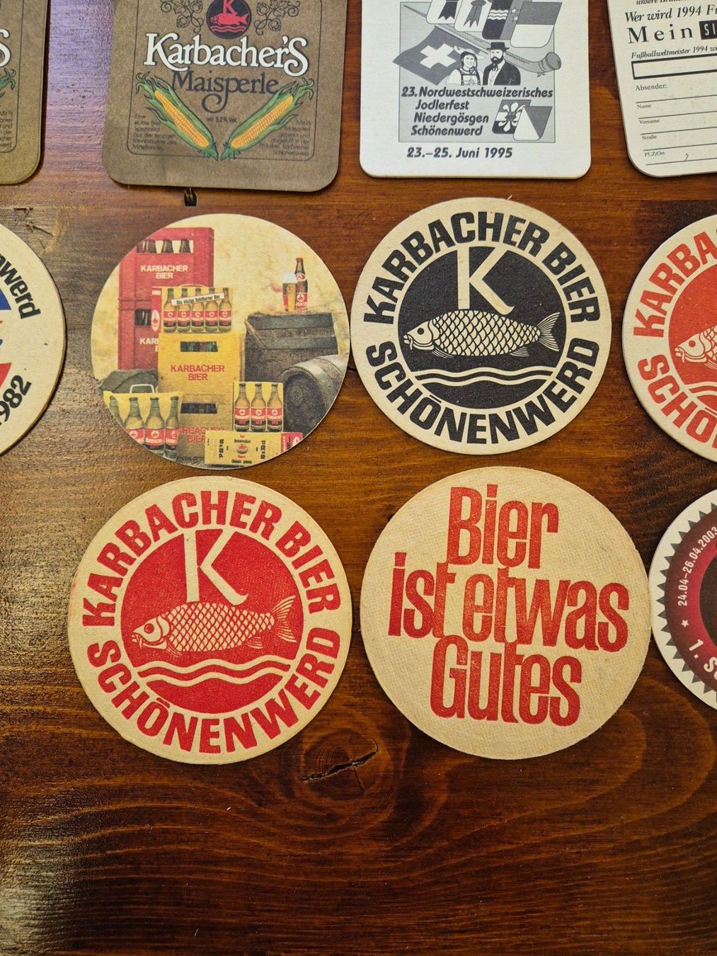 Sottobicchieri: Bier Brauerei Karbacher – Usato da St.Gallen venduto da Stocken64 2