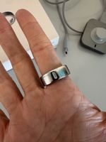 Oura Ring 4 | Grösse 8 | silber