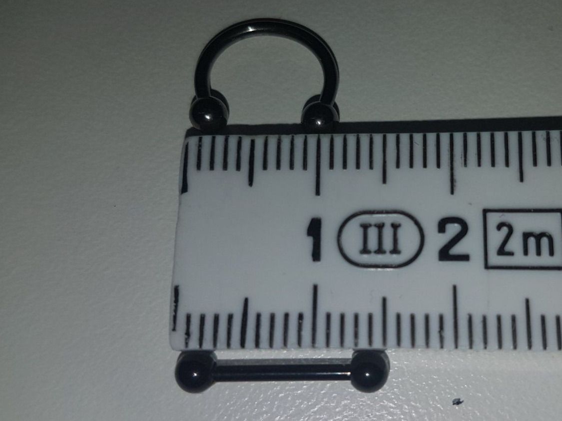 Gioielli per piercing: 2 Piercing ca.1cm – Usato da Teufenthal AG venduto da boebe071 2