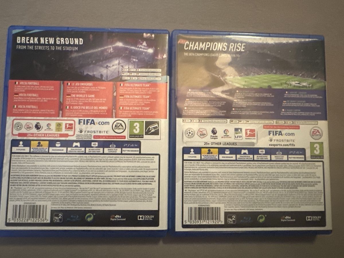 Sony Giochi: Fifa 19 und Fifa 20, Ps4 – Usato da Affoltern am Albis venduto da keon_wetzel 3