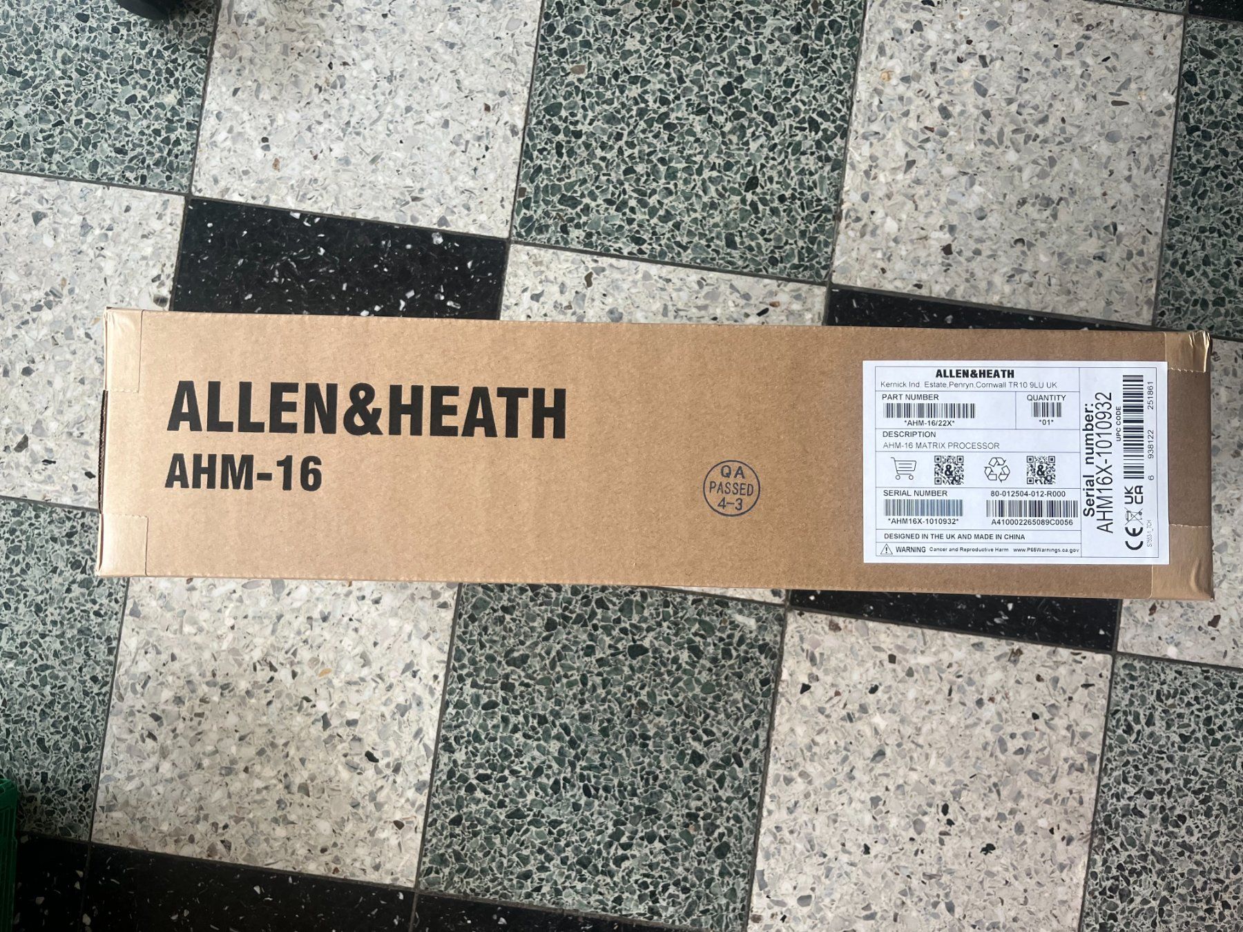 Allen & Heath Console di mixaggio: Allen & Heath AHM-16 – Nuovo e nell'imballaggio originale da Thörishaus venduto da wg-flohmi 2