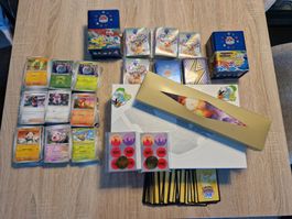 🔥Charizard UPC Leer mit Bulk, Sleeves etc