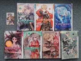 Cold Game 1-7 Manga 1.Auflage mit Shoco Card