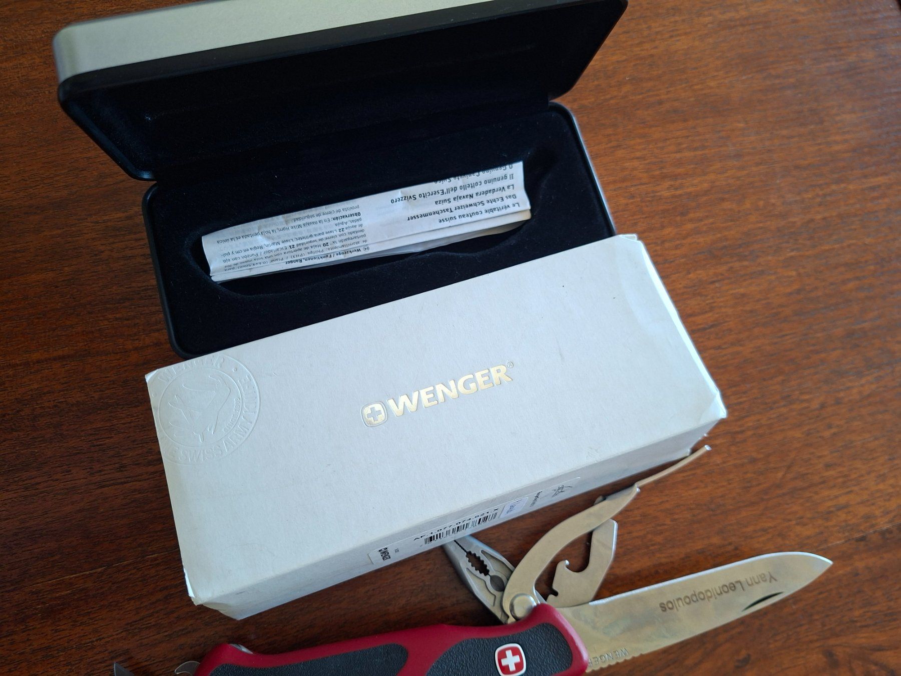 Wenger Coltelli tascabile: Wenger Pocket Knife RangerGrip – Nuovo e nell'imballaggio originale da Tannay venduto da yann1avr10 4