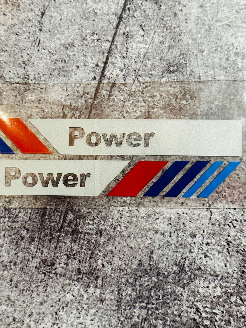 Aufkleber: BMW M Performance Kleber, in grauweiss 2er Set Neu – Neu und originalverpackt aus Balsthal von D.K.Autoteile8 5