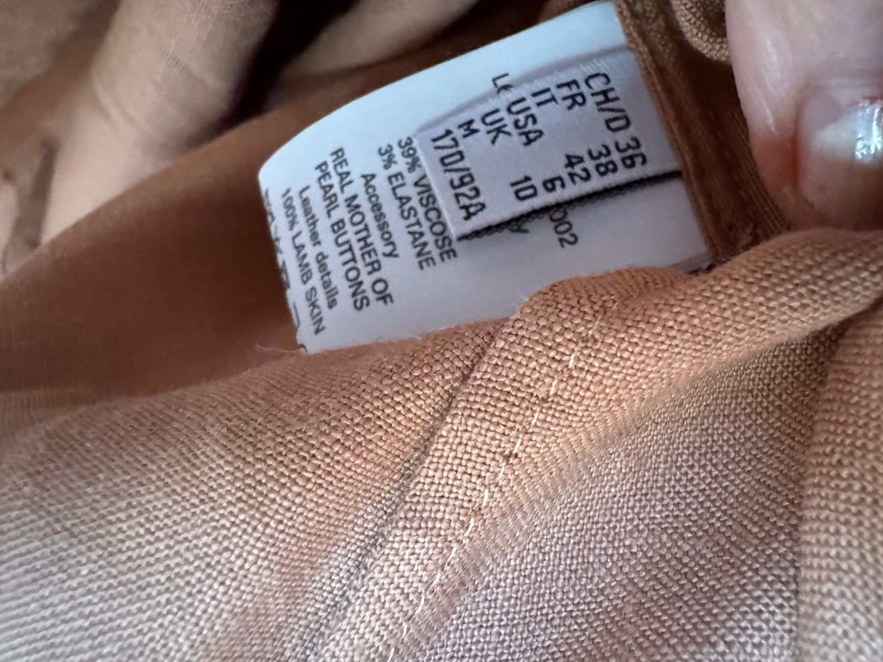 Bally Vestiti: Bally Kleid Leinen58/ViscoseGr 36 – Nuovo e nell'imballaggio originale da Volketswil venduto da praxis12 5