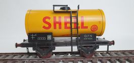 Fleischmann GFN DRG/DB Kesselwagen "Shell", Spur 0/Blech