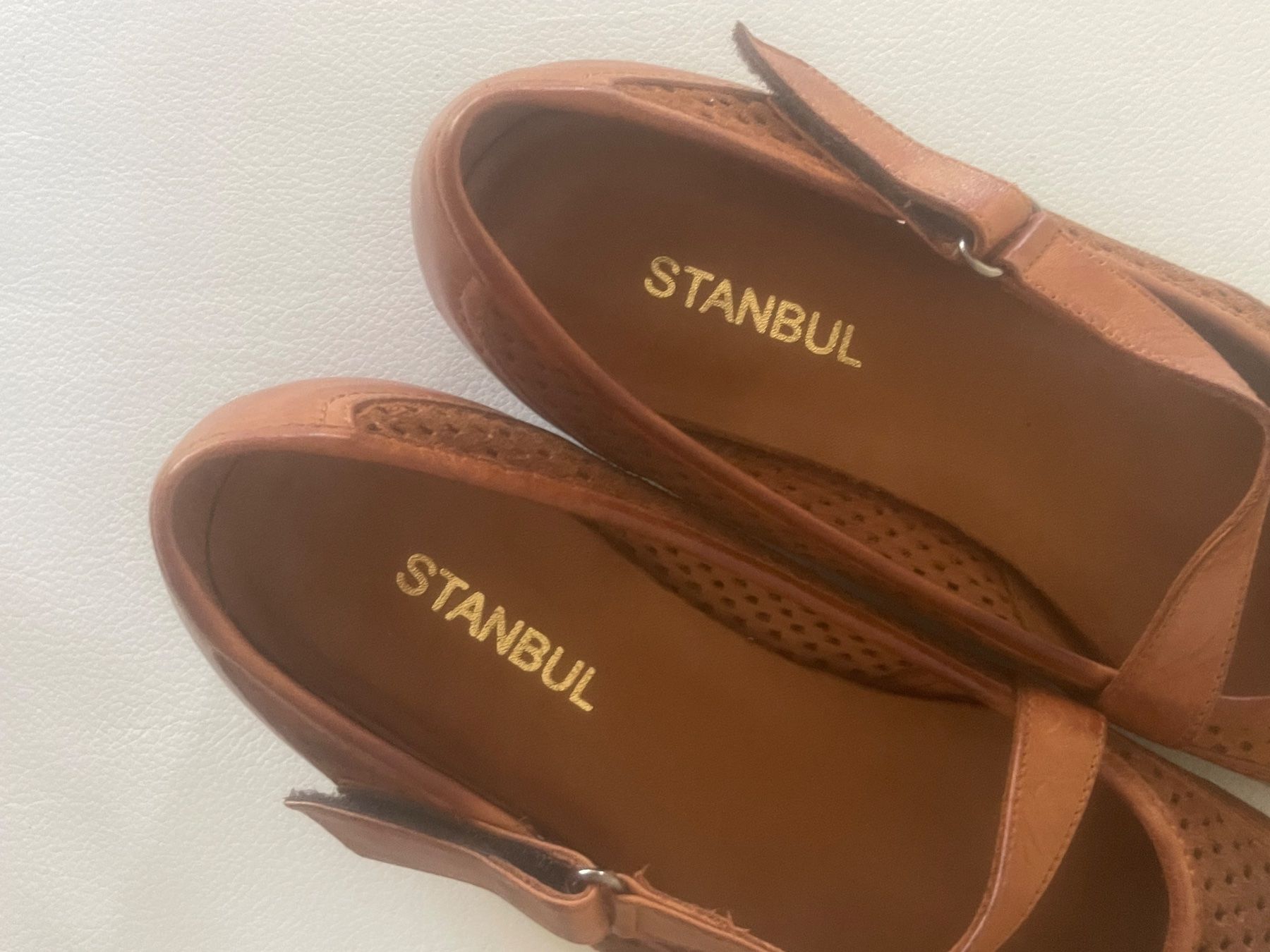 Scarpe da donna: Stanbul Ballerina Leder braun 38 – Nuovo (secondo la descrizione) da Dietikon venduto da Nieselchen 2