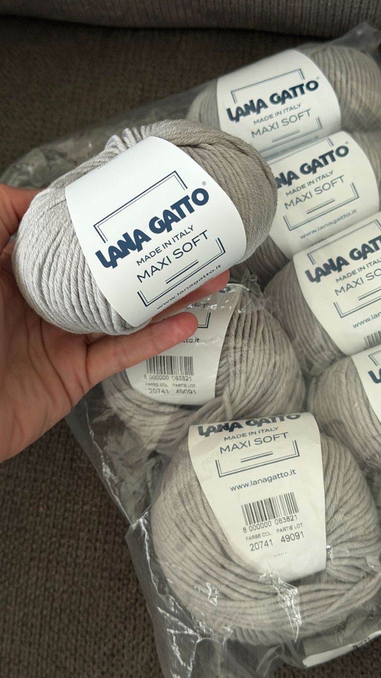 Lana: Lanna Gatto Maxi soft merino Strickgarn – Nuovo e nell'imballaggio originale da Lachen SZ venduto da Danuteg 4