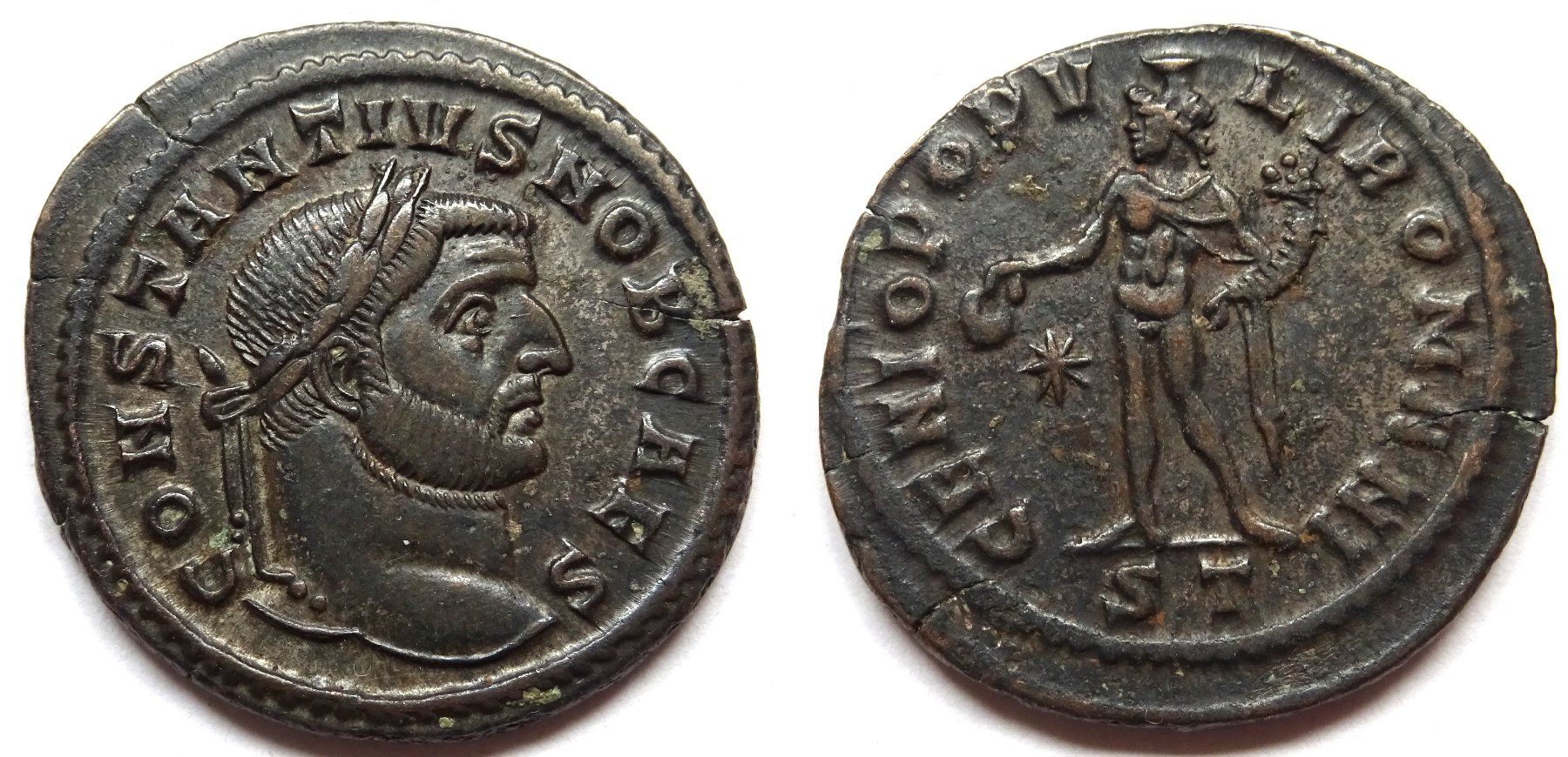 Tutti le monete: CONSTANTIUS I CHLORUS münze – Usato da La Sarraz venduto da classicworldcoins