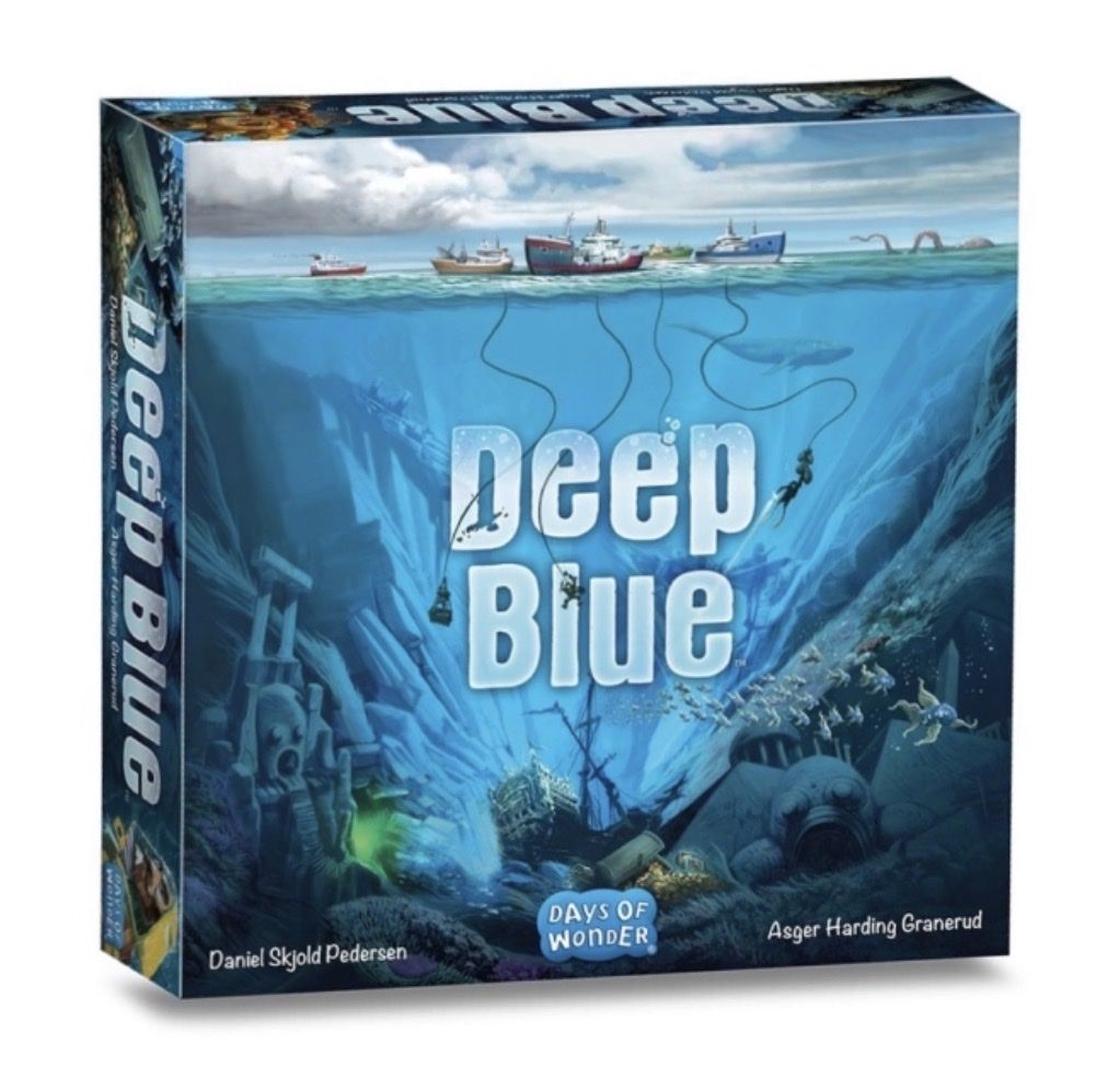 Giochi: Deep Blue - ein grossartiges Abenteuer Brettspiel – Nuovo (secondo la descrizione) da Zollikerberg venduto da Zuversicht2811 1