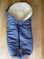Kaiser Fusssack grau Lammfell für Kinder 6-36 Monate