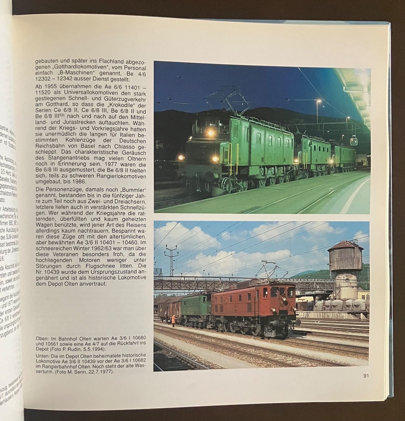 Livres: Olten - Drehscheibe der Schweiz - SBB Eisenbahn – D'occasion à Menziken par timbuktu1001 9