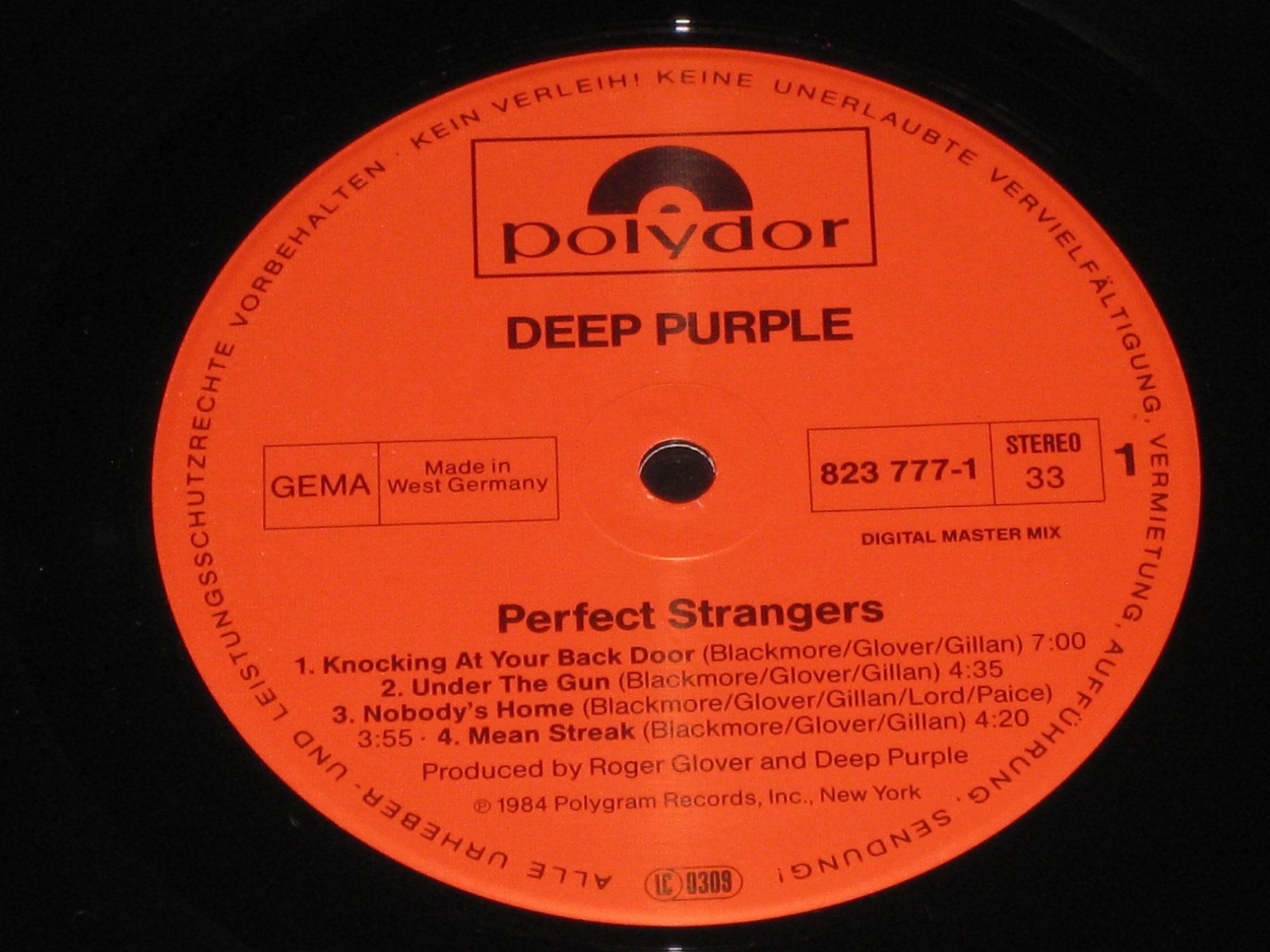 Dischi in vinile: LP - DEEP PURPLE - PERFECT STRANGERS – Usato da Steckborn venduto da Quo7 1
