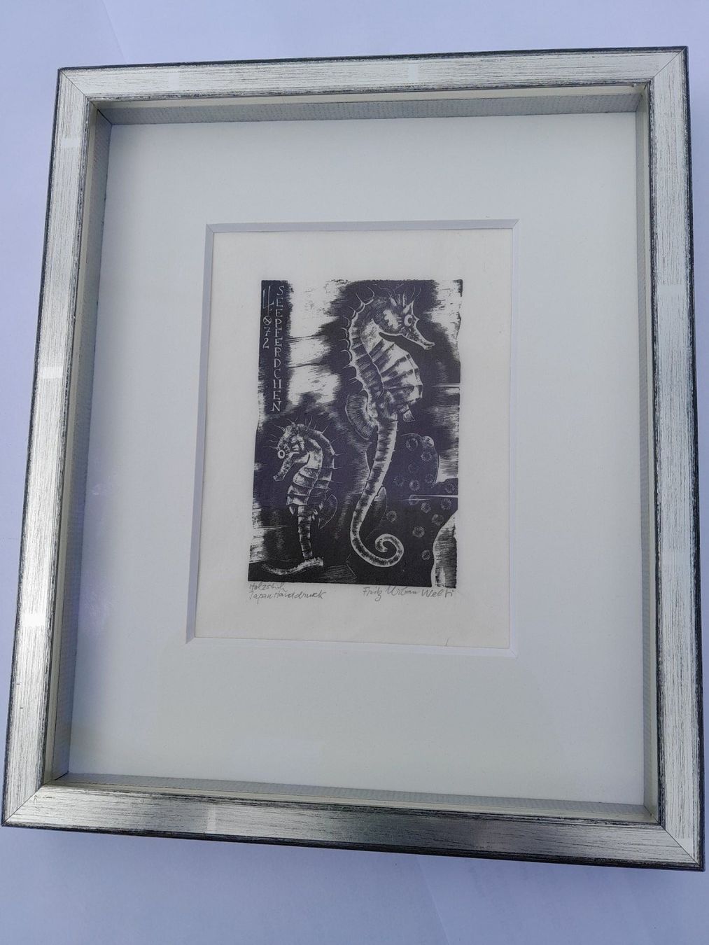 Xilografie: Fritz Urban Welti 1901 - 1974 – Usato da Rossrüti venduto da Hansi778 4