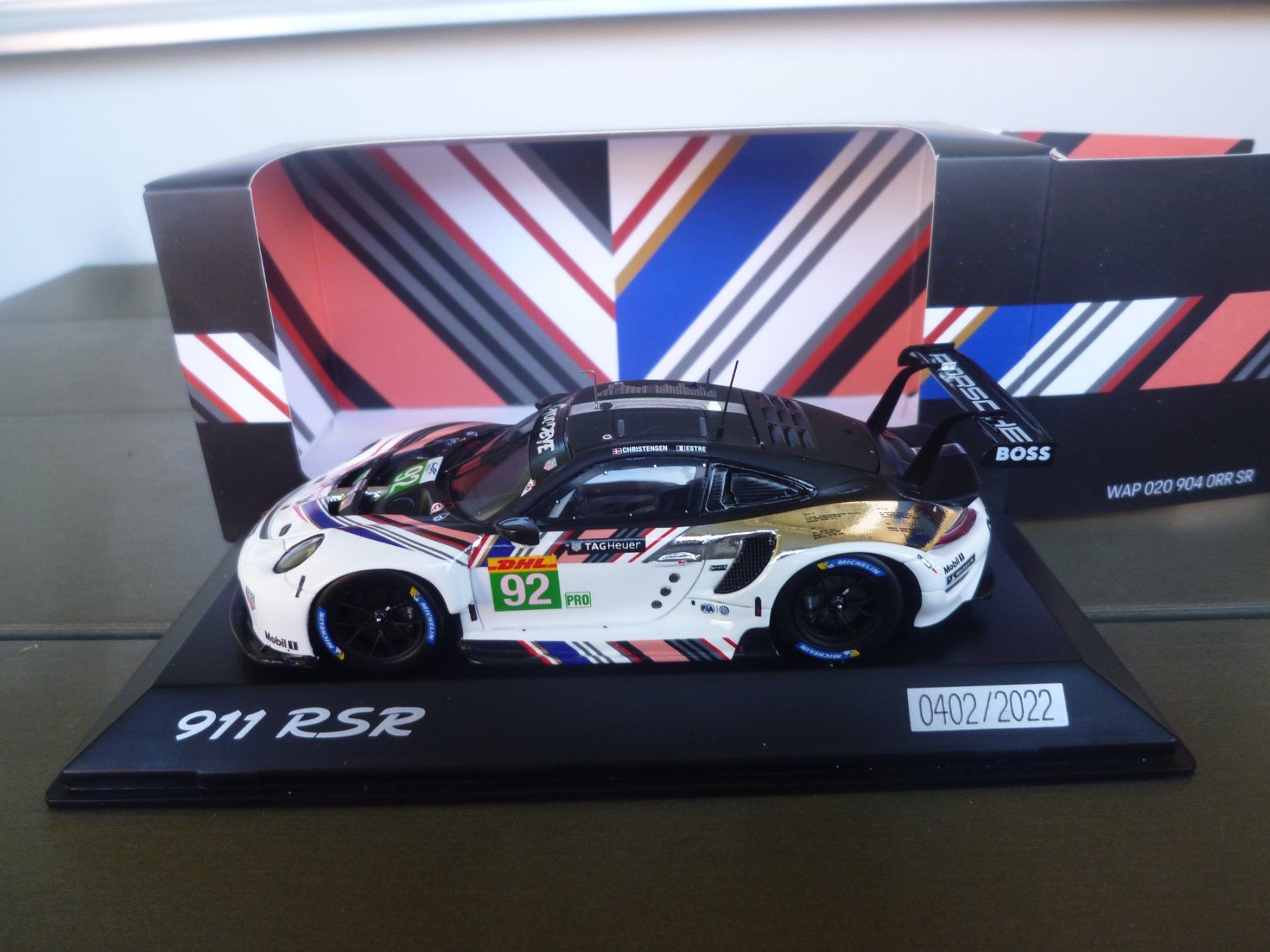 Porsche Modellini d'auto: Porsche 911 RSR "Goodbye" – Nuovo e nell'imballaggio originale da Flawil venduto da Imperiosud 4