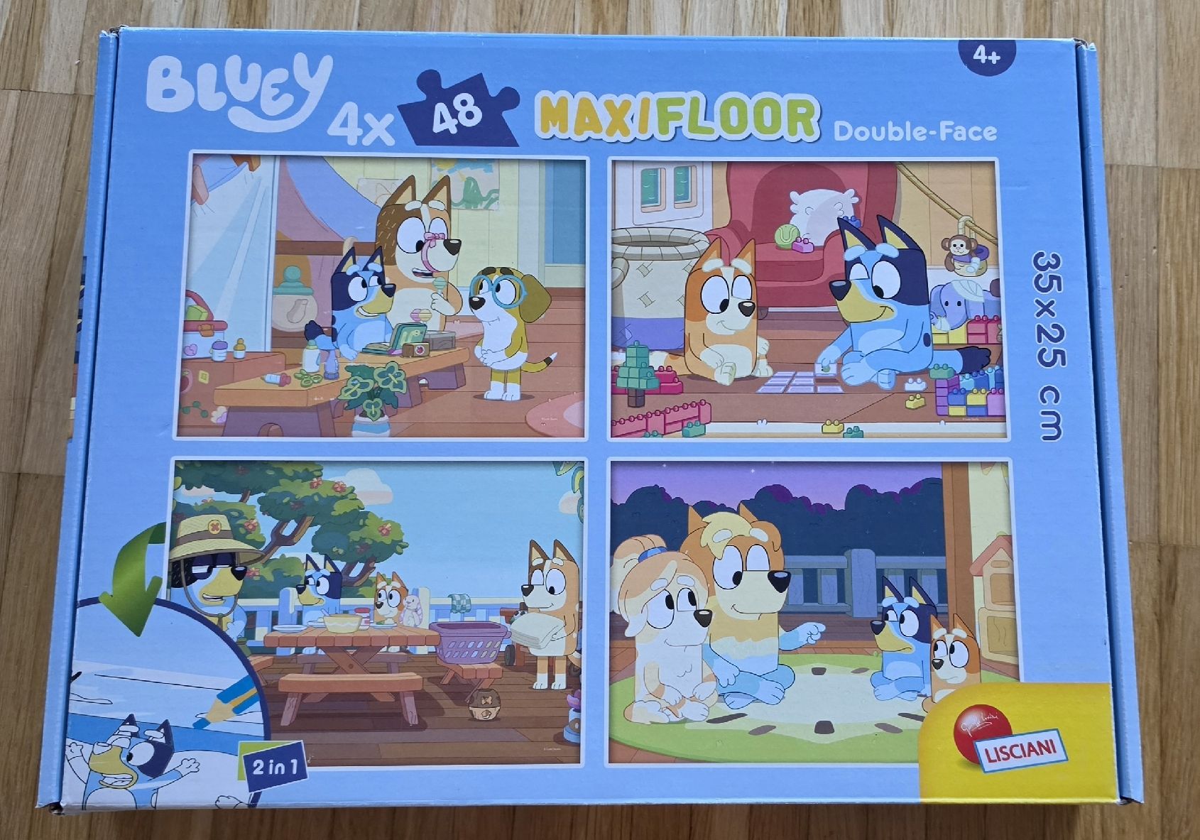 Puzzle: Puzzle Bluey 4in 1 / 4+ – Usato da Kappel SO venduto da bas_nkt9