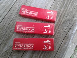 3x Taschenmesser Victorinox mit Namen / Orignalverpackt