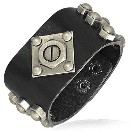 Bracciali & Braccialetti: Steampunk Lederarmband / Bracelet I – Nuovo (secondo la descrizione) da Schwanden GL venduto da UHRKNALL