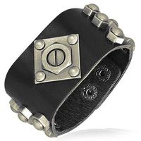 Steampunk Lederarmband / Bracelet I