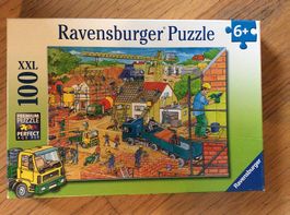 Ravensburger Puzzel 'Baustelle' / 100 XXL / 6+
