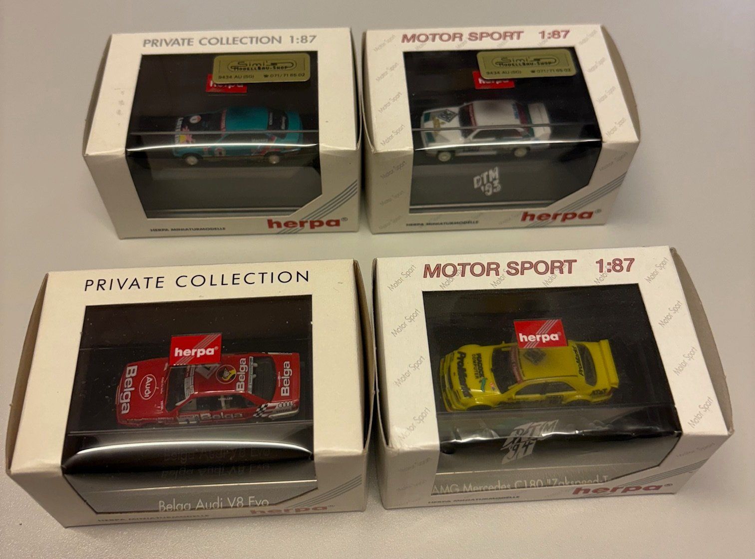 Herpa Modellini d'auto: Herpa 1:87 / DTM / Konvolut 03 – Nuovo e nell'imballaggio originale da Eggersriet venduto da uncletoni 5