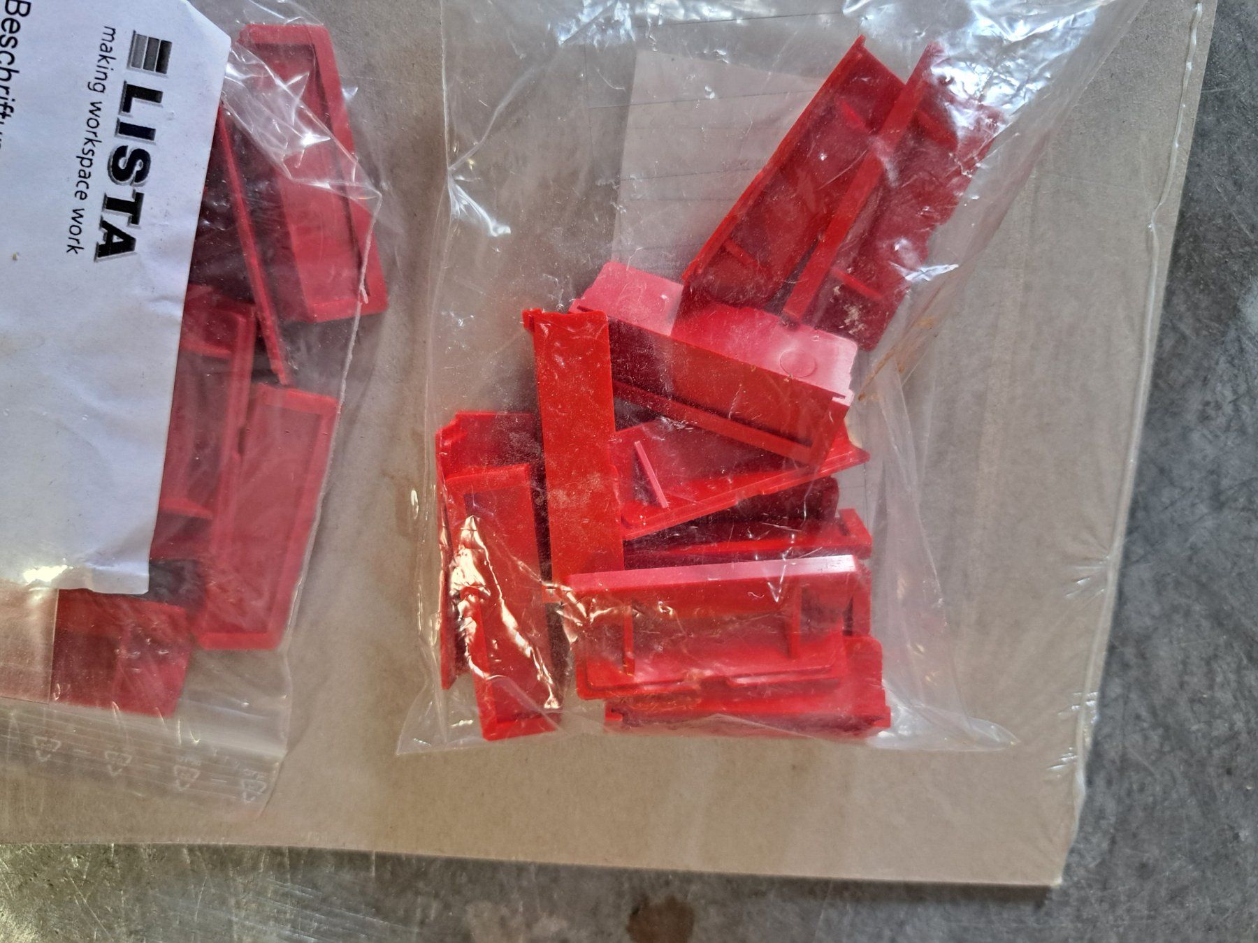 Contenitori & Simili: Lista einteilungsmaterial Beschriftung – Usato da Widnau venduto da Senna7