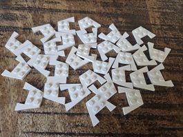 lego 4859 lot de 30 pièces White Wedge, Plate 3 x 4