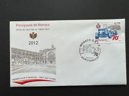 Monaco 2012   FDC Luxusbrief  (B977)