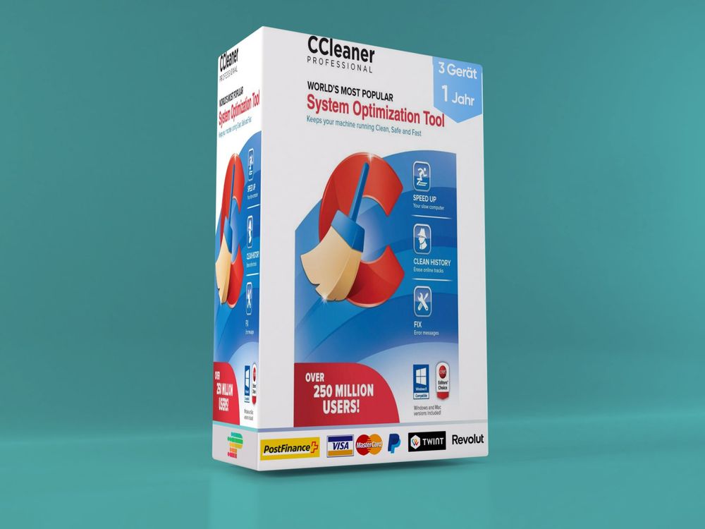 CCleaner Professional l 3 Gerät l 1 Jahr (Gebraucht) in Langenthal für ...