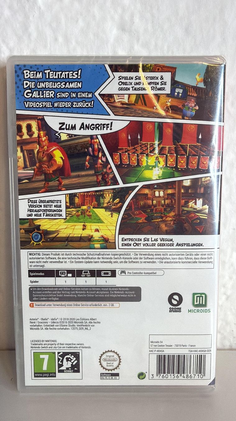 Spiele: Asterix & Obelix XXL 2 Nintendo Switch - NEU – Neu und originalverpackt aus Ehrendingen von lax21 1