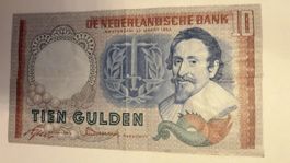 Pays-Bas – 10 Gulden 1953 “Hugo de Groot” – Ancien billet