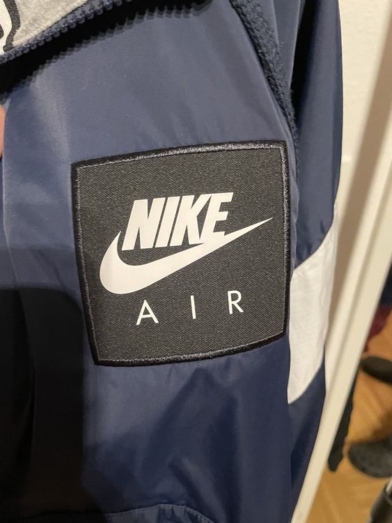 Nike Pullover in Blau/Weiss 4