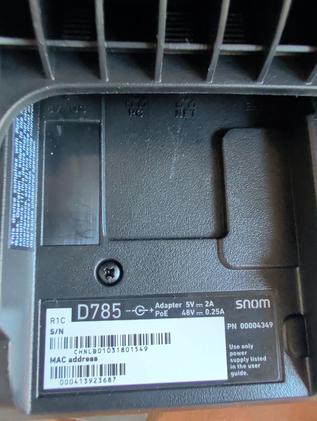 Snom Téléphones: Snom D785 IP Telefon mit Netzteil gebraucht – D'occasion à Lommis par Gintomic 1