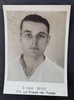 FUSSBALL F.C. LA CHAUX-DE-FONDS ERNST WIRZ 1934