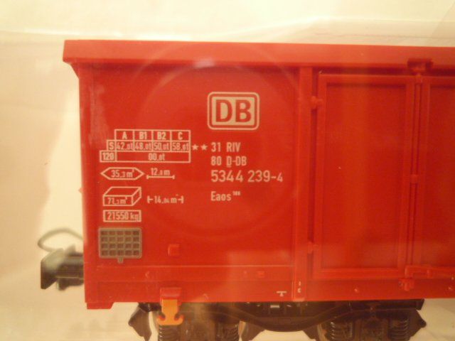 Roco Modellini di ferrovie: NEU - ROCO 75860 DB Offener Güterwagen Eaos – Nuovo e nell'imballaggio originale da Chevenez venduto da Railpassion 2